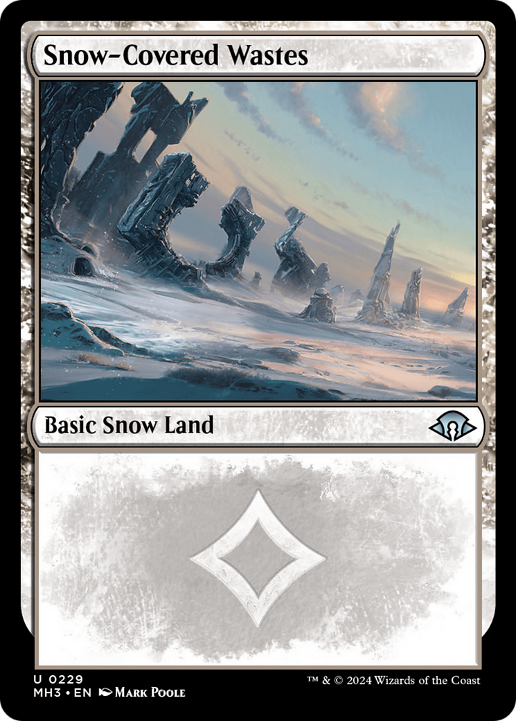 Snow-Covered Wastes (0229) [Modern Horizons 3] | Good Games Morley