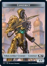Construct // Goblin Wizard Double-Sided Token [Core Set 2021 Tokens] | Good Games Morley
