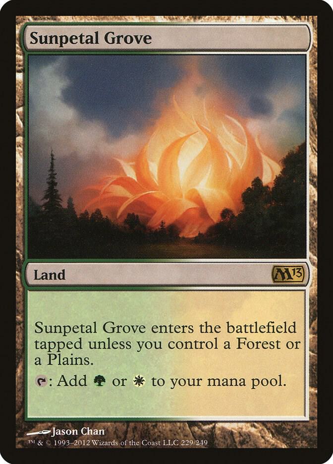 Sunpetal Grove 229 (Magic 2013 (M13))  | Good Games Morley