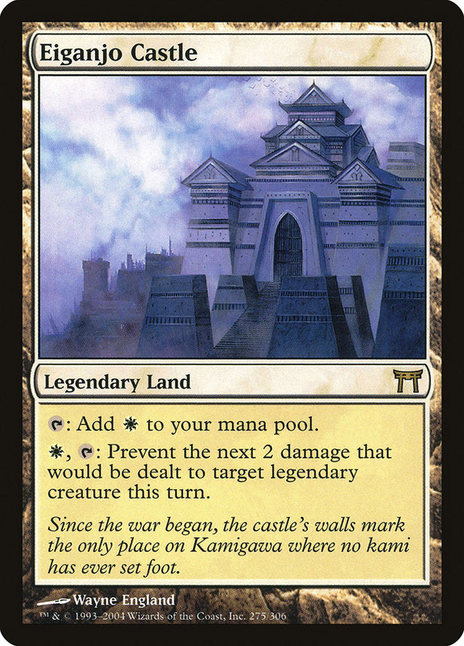 Eiganjo Castle 275/306 (Champions of Kamigawa)  | Good Games Morley