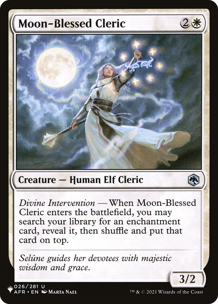 Moon-Blessed Cleric [The List] | Good Games Morley