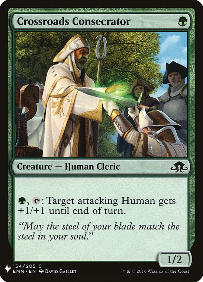 Crossroads Consecrator [Mystery Booster] | Good Games Morley