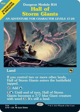 Hall of Storm Giants Dungeon Module 354 (Adventures in the Forgotten Realms)  - Foil | Good Games Morley