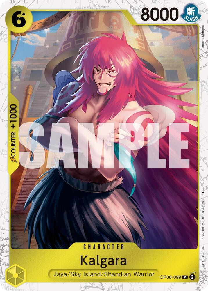 Kalgara OP08-099 (Premium Booster -The Best- Vol. 2)  - Pirate Foil | Good Games Morley