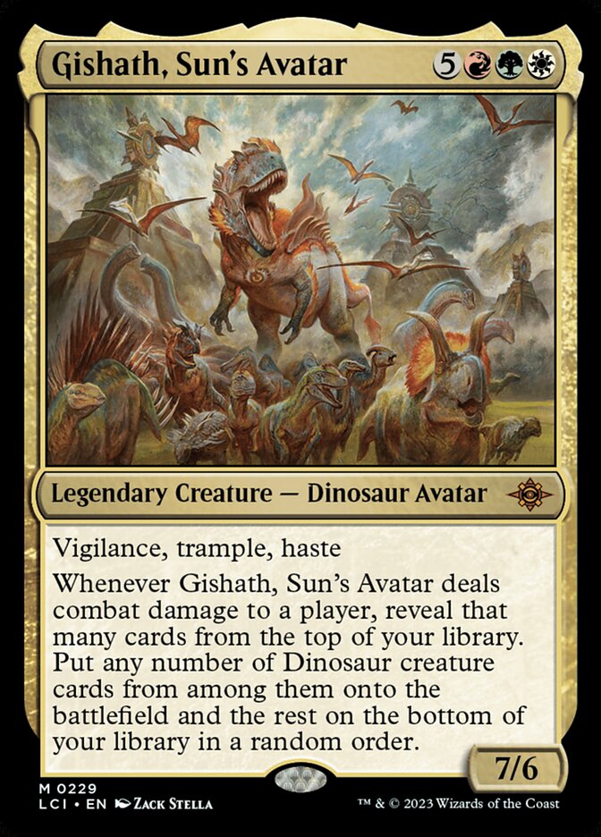 Gishath, Sun's Avatar 229/291 (The Lost Caverns of Ixalan)  | Good Games Morley
