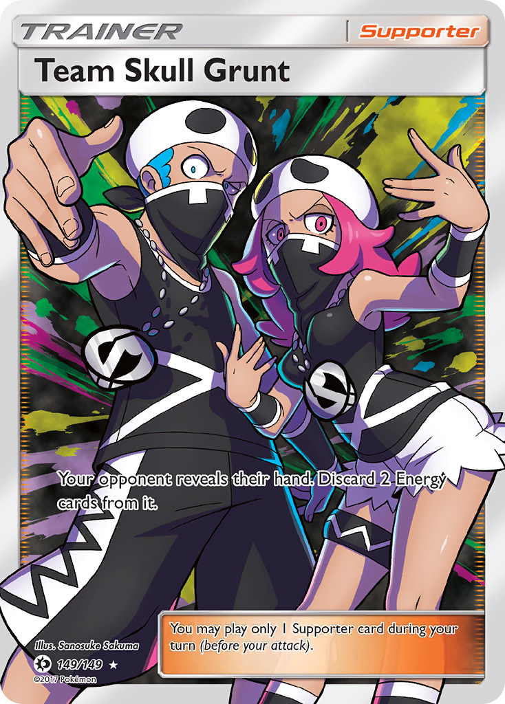 Team Skull Grunt (149/149) [Sun & Moon: Base Set] | Good Games Morley