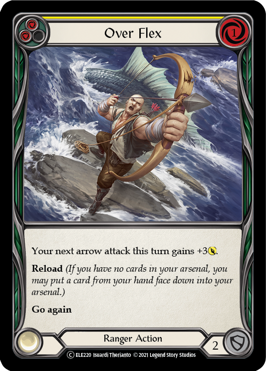 Over Flex (Yellow) [U-ELE220] (Tales of Aria Unlimited)  Unlimited Normal | Good Games Morley