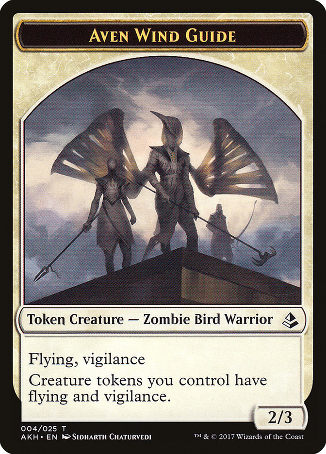 Aven Wind Guide Token [Amonkhet Tokens] | Good Games Morley