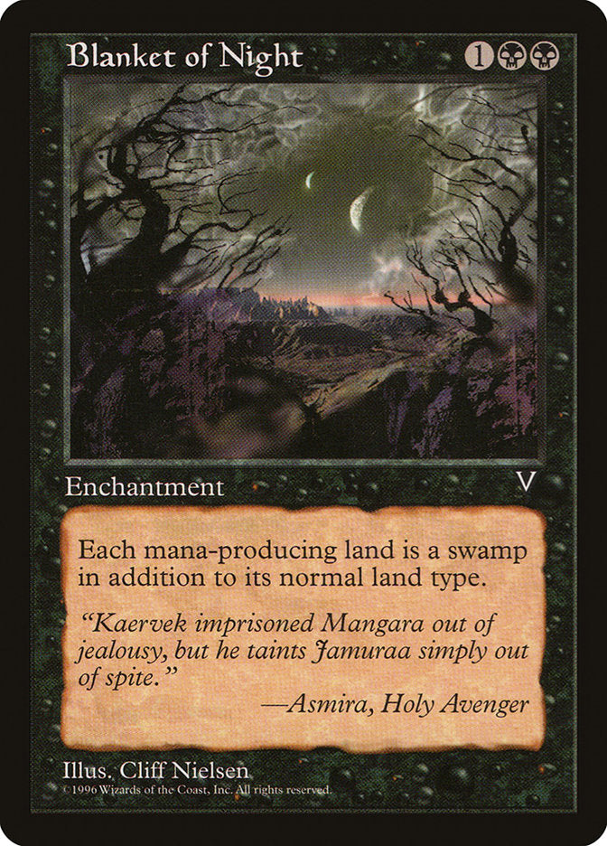Blanket of Night 52/167 (Visions)  | Good Games Morley