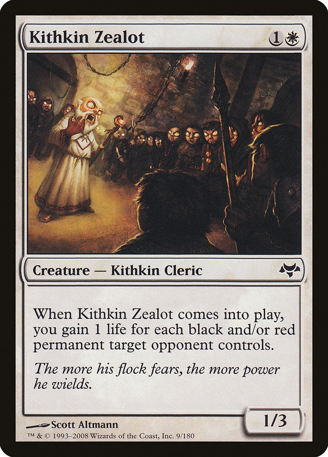 Kithkin Zealot 9/180 (Eventide)  - Foil | Good Games Morley