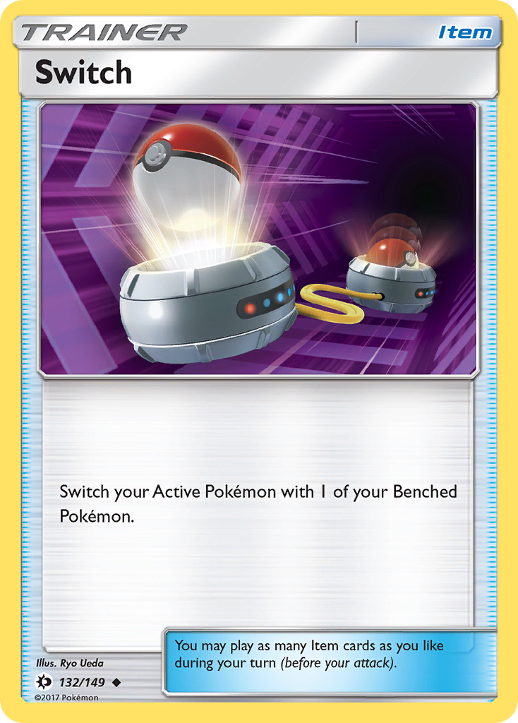 Switch (132/149) [Sun & Moon: Base Set] | Good Games Morley