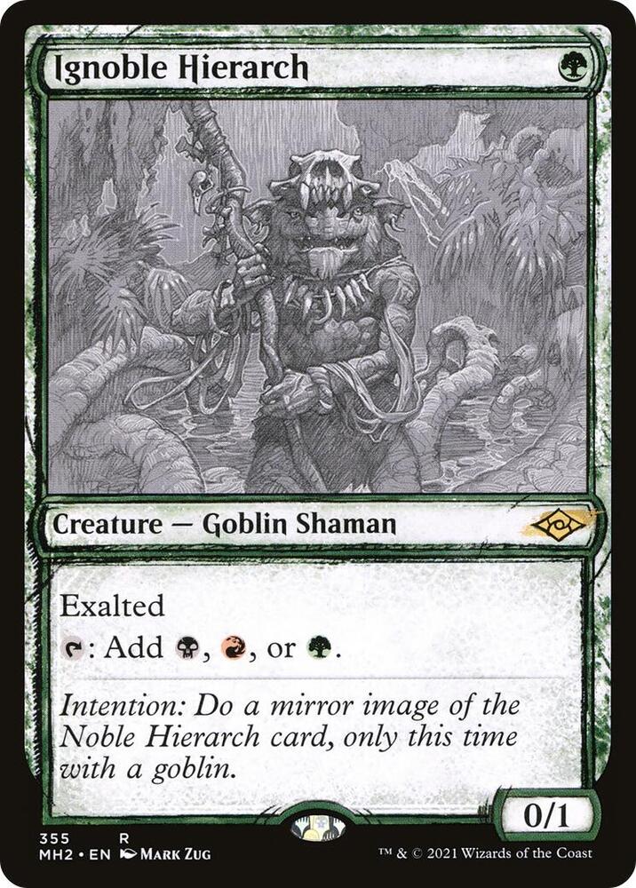 Ignoble Hierarch Showcase 355 (Modern Horizons 2)  | Good Games Morley