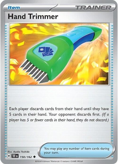 Hand Trimmer 150/162 (SV05: Temporal Forces)  - Reverse Holofoil | Good Games Morley