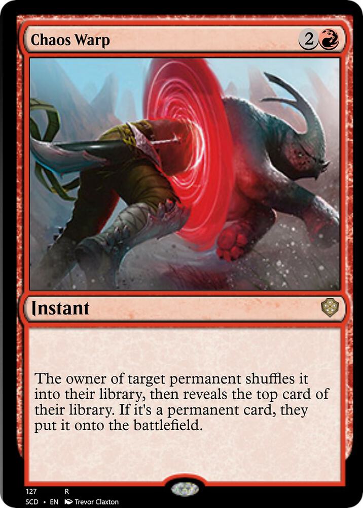 Chaos Warp 127/352 (Starter Commander Decks)  | Good Games Morley