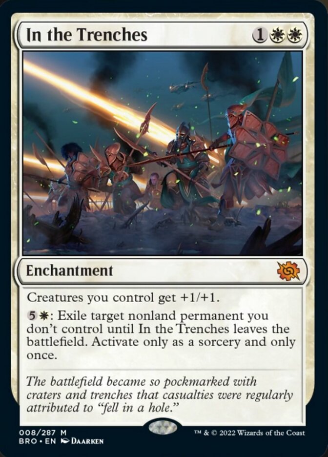 In the Trenches (Promo Pack) [The Brothers' War Promos] | Good Games Morley