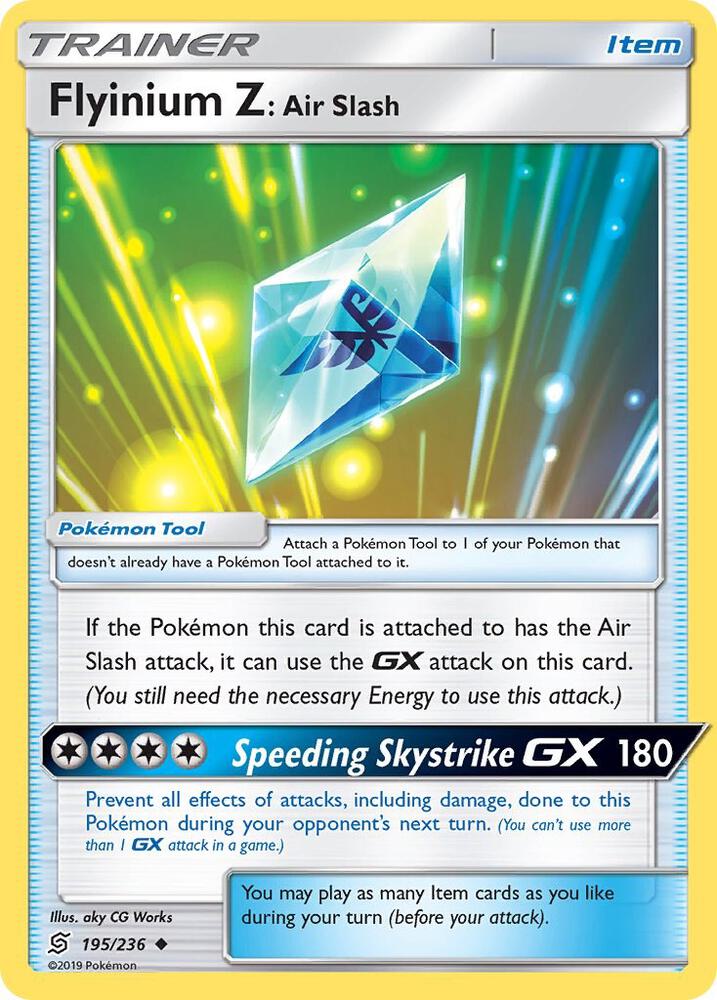 Flyinium Z Air Slash 195/236 (SM - Unified Minds)  | Good Games Morley