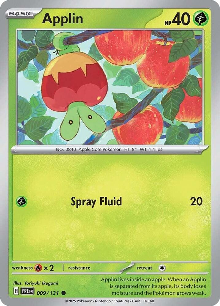 Applin (009/131) [Scarlet & Violet: Prismatic Evolutions] | Good Games Morley