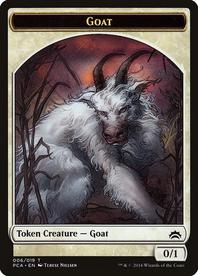 Goat // Insect Double-Sided Token [Planechase Anthology Tokens] | Good Games Morley