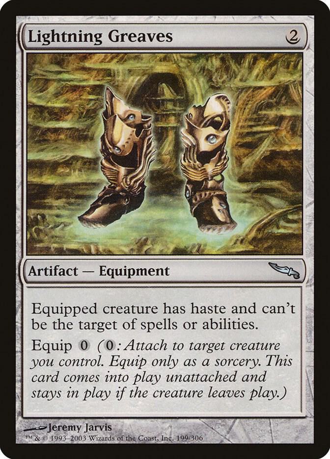 Lightning Greaves 199/306 (Mirrodin)  | Good Games Morley