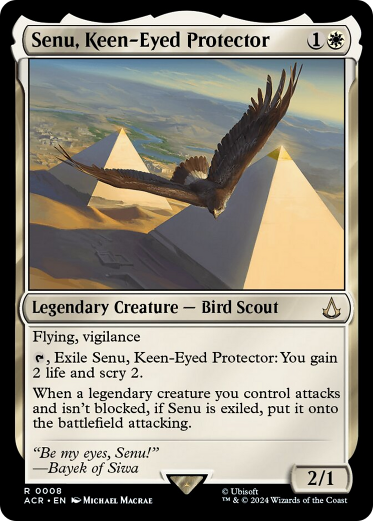 Senu, Keen-Eyed Protector [Assassin's Creed] | Good Games Morley