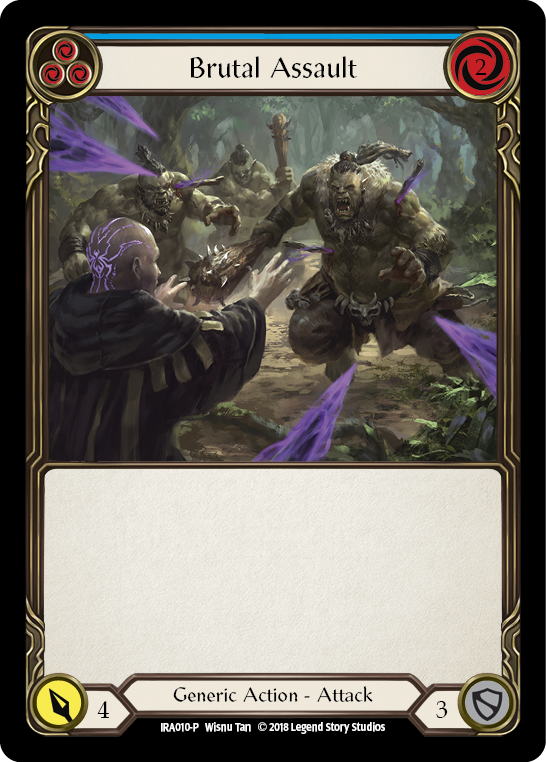 Brutal Assault [IRA010-P] (Ira Welcome Deck)  1st Edition Normal | Good Games Morley