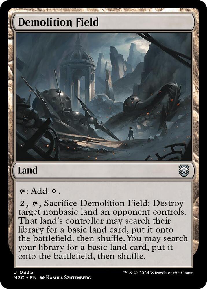 Demolition Field 335 (Commander: Modern Horizons 3)  | Good Games Morley