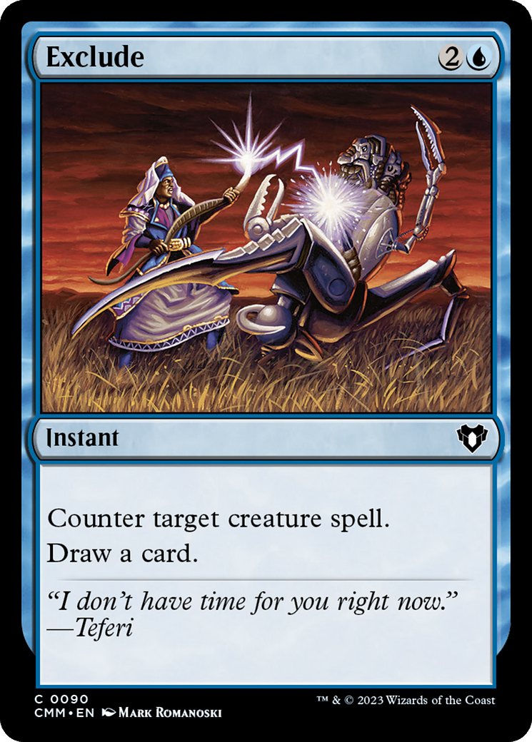 Exclude [Commander Masters] | Good Games Morley