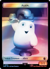 Alien // Alien Insect Double-Sided Token (Surge Foil) [Doctor Who Tokens] | Good Games Morley