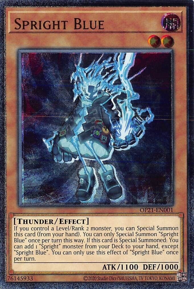 Spright Blue [OP21-EN001] Ultimate Rare | Good Games Morley