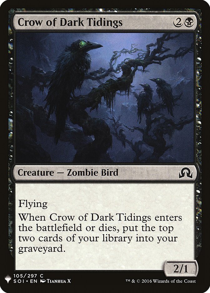 Crow of Dark Tidings [Mystery Booster] | Good Games Morley