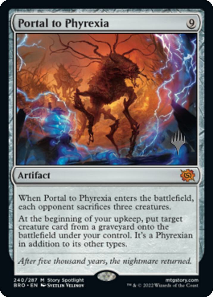 Portal to Phyrexia 240 (Promo Pack: The Brothers' War)  | Good Games Morley