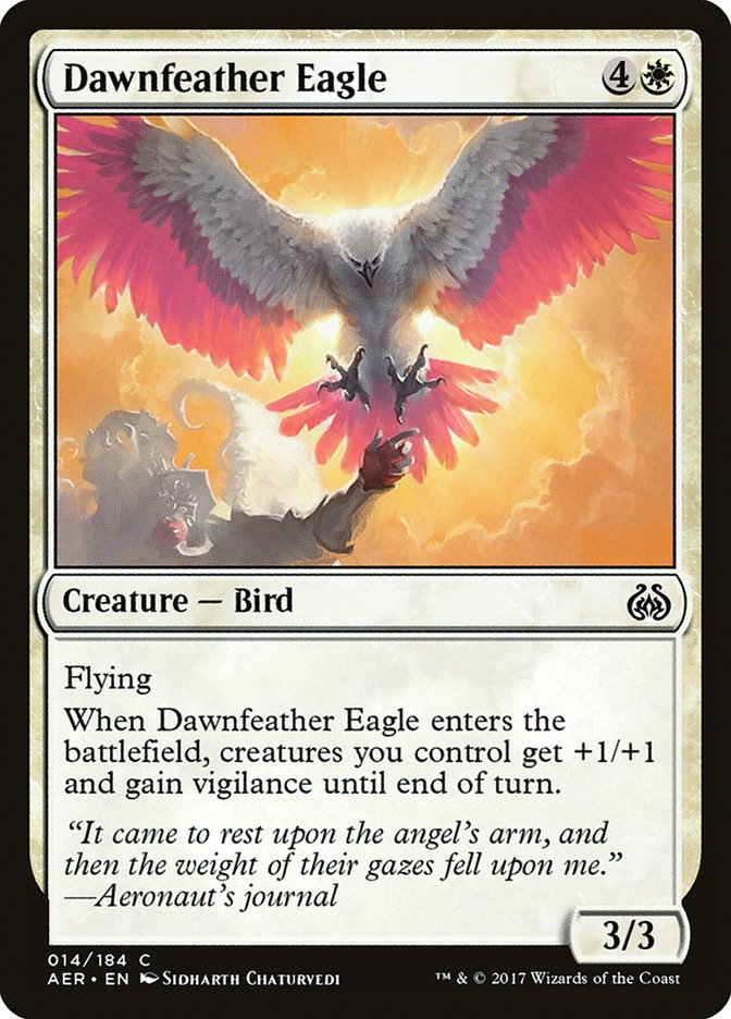 Dawnfeather Eagle [Aether Revolt] | Good Games Morley