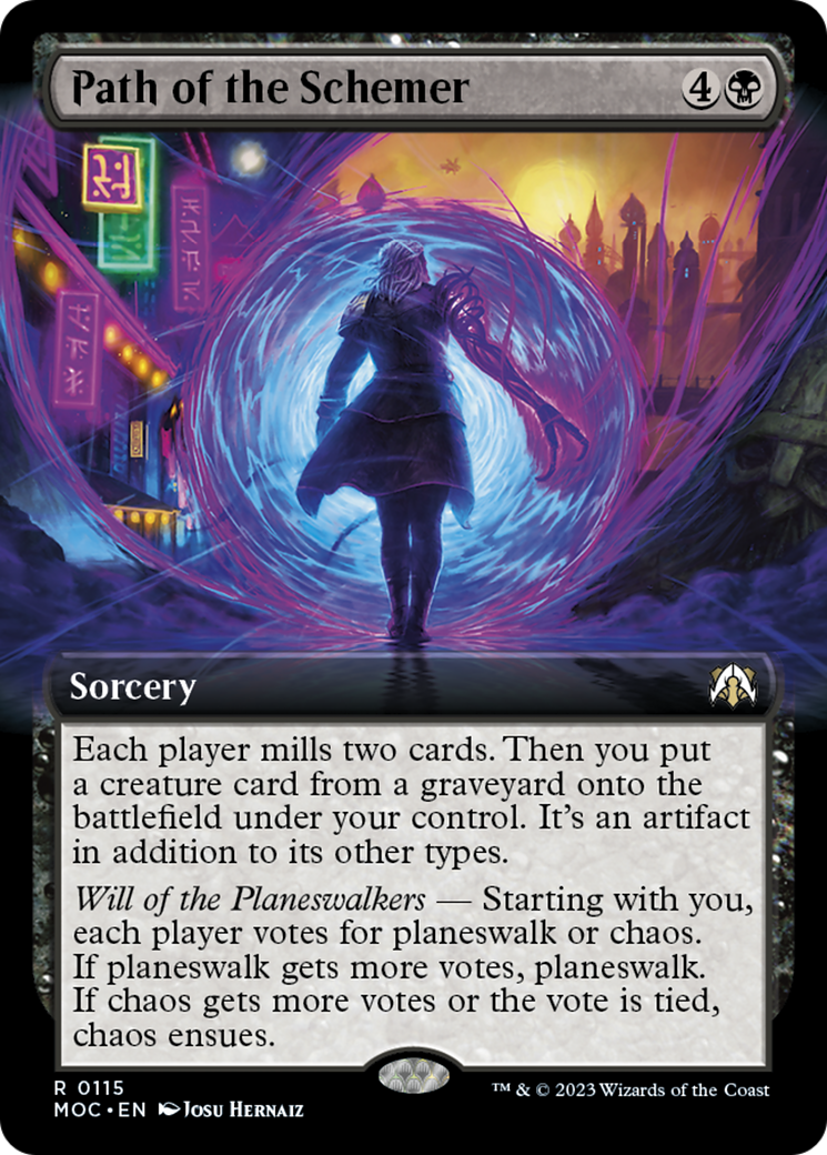 Path of the Schemer (Extended Art) [March of the Machine Commander] | Good Games Morley
