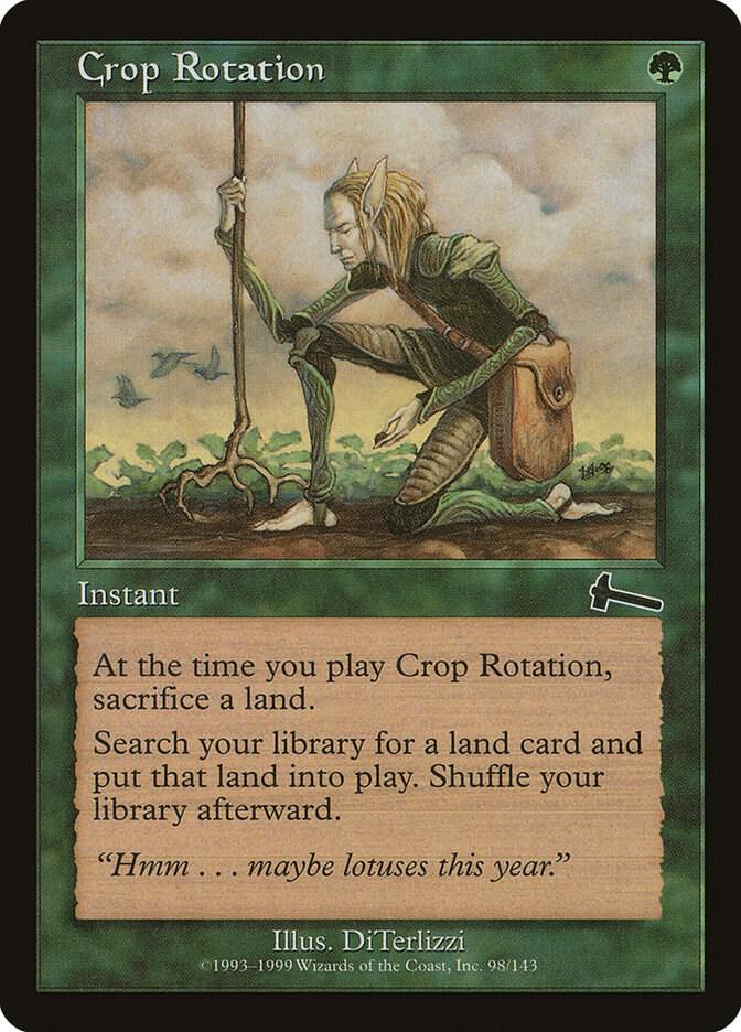 Crop Rotation 98 (Urza's Legacy)  | Good Games Morley