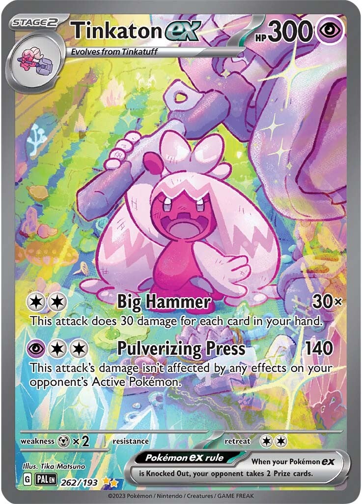 Tinkaton ex (262/193) [Scarlet & Violet: Paldea Evolved] | Good Games Morley