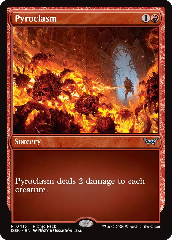 Pyroclasm 413/286 (Promo Pack: Duskmourn: House of Horror)  | Good Games Morley