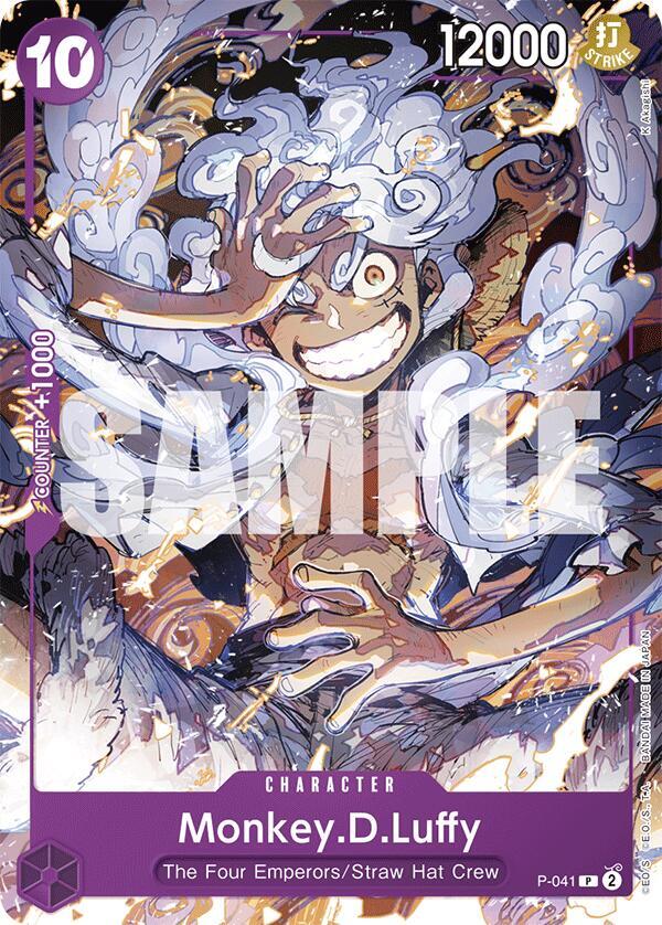 Monkey.D.Luffy P-041 (Starter Deck 18: PURPLE Monkey.D.Luffy)  | Good Games Morley