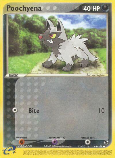 Poochyena  63/109 (EX Ruby and Sapphire)  | Good Games Morley