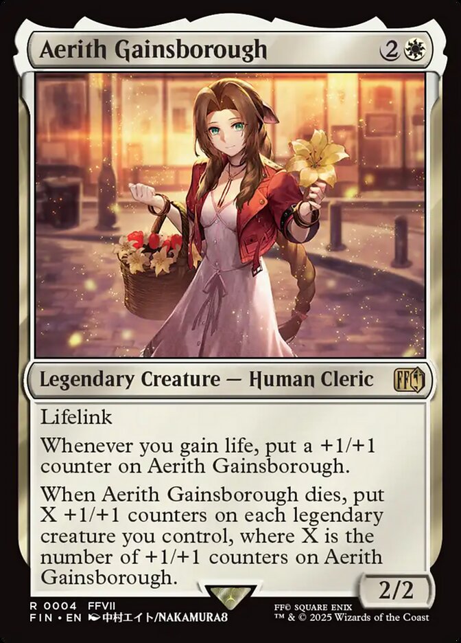 Aerith Gainsborough 4 (FINAL FANTASY)  - Foil | Good Games Morley