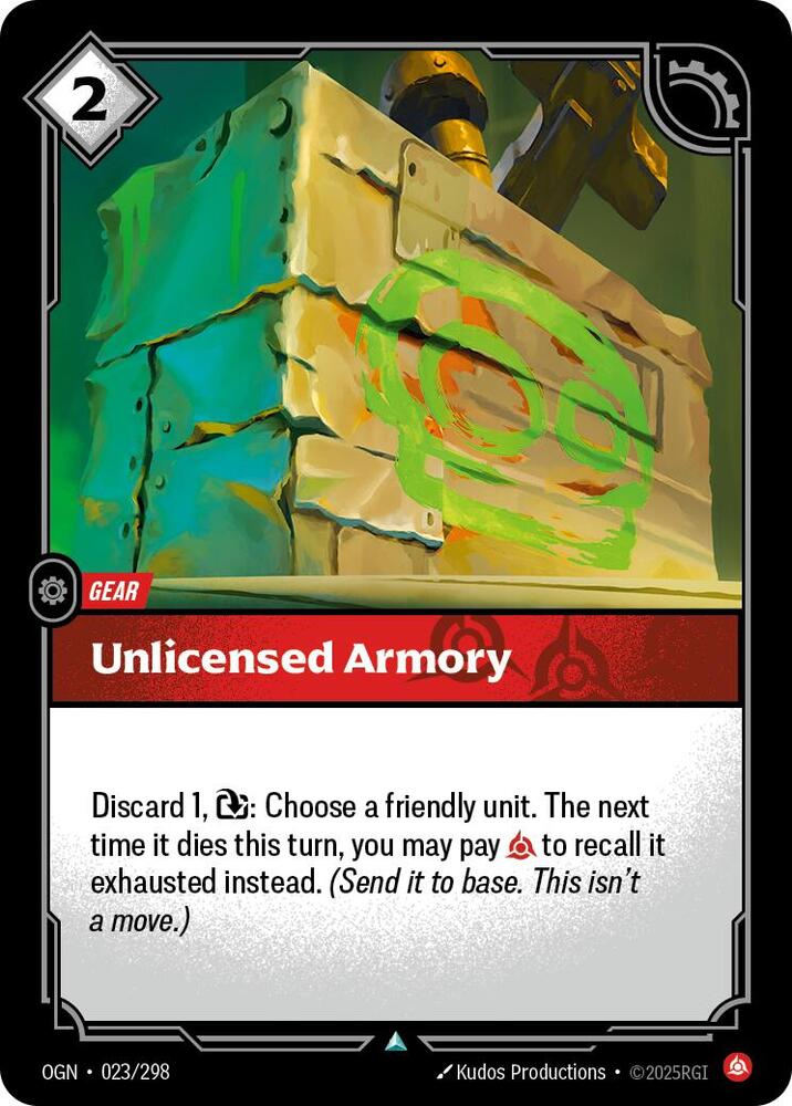 Unlicensed Armory 023/298 (Origins)  - Foil | Good Games Morley