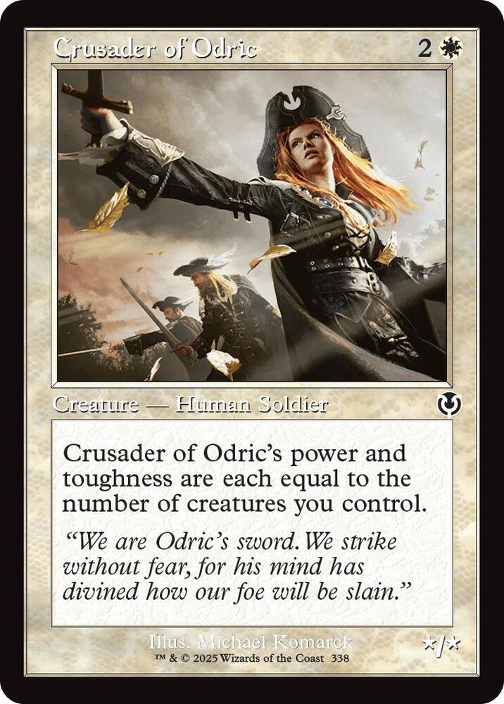 Crusader of Odric 338/287 (Innistrad Remastered)  - Retro Foil | Good Games Morley