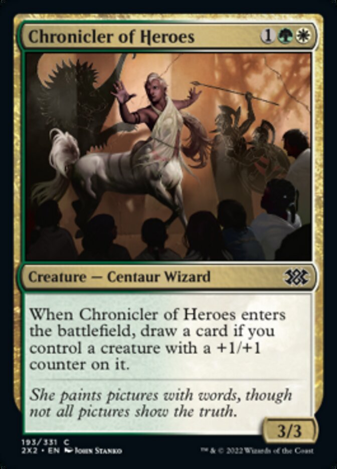 Chronicler of Heroes [Double Masters 2022] | Good Games Morley