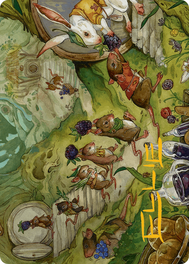 For the Common Good Art Card (43/54) (Gold-Stamped Signature) [Bloomburrow Art Series] | Good Games Morley