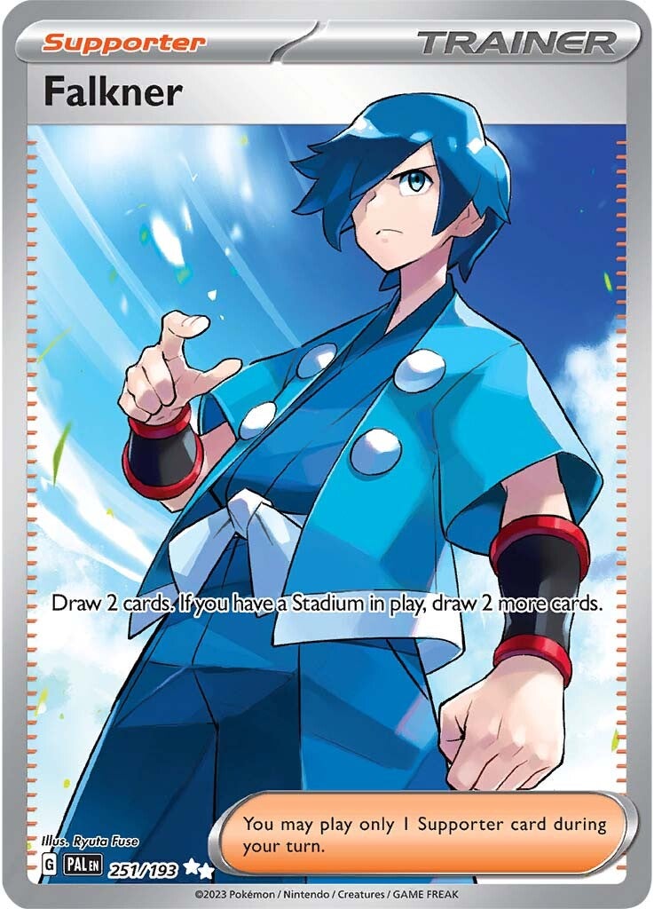 Falkner (251/193) [Scarlet & Violet: Paldea Evolved] | Good Games Morley