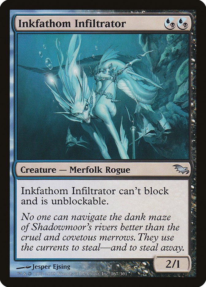 Inkfathom Infiltrator 167/301 (Shadowmoor)  | Good Games Morley