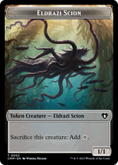 Eldrazi Scion // Drake Double-Sided Token [Commander Masters Tokens] | Good Games Morley