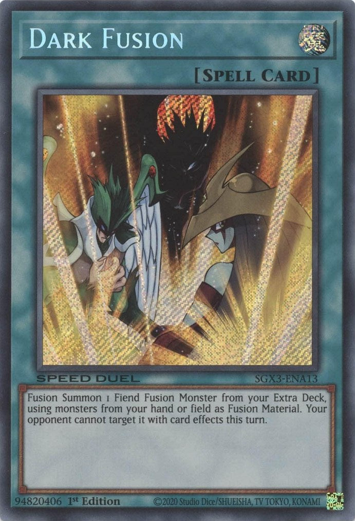 Dark Fusion [SGX3-ENA13] Secret Rare | Good Games Morley