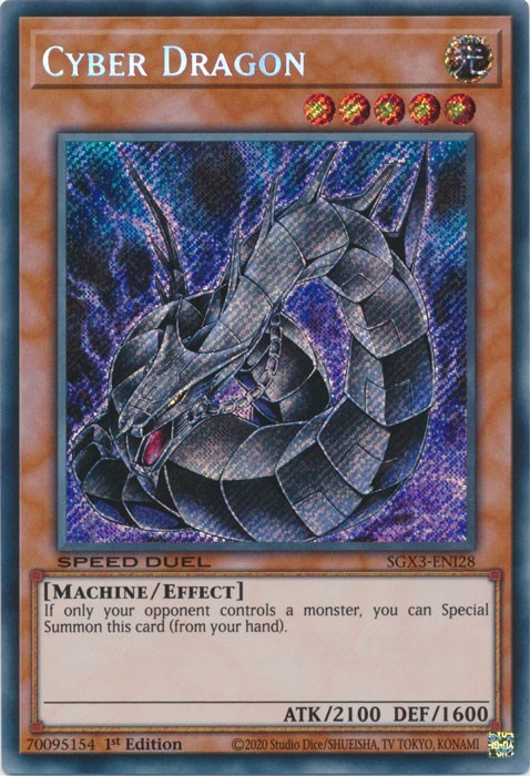 Cyber Dragon [SGX3-ENI28] Secret Rare | Good Games Morley