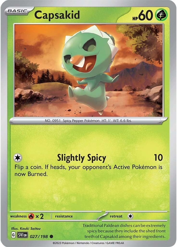 Capsakid (027/198) [Scarlet & Violet: Base Set] | Good Games Morley