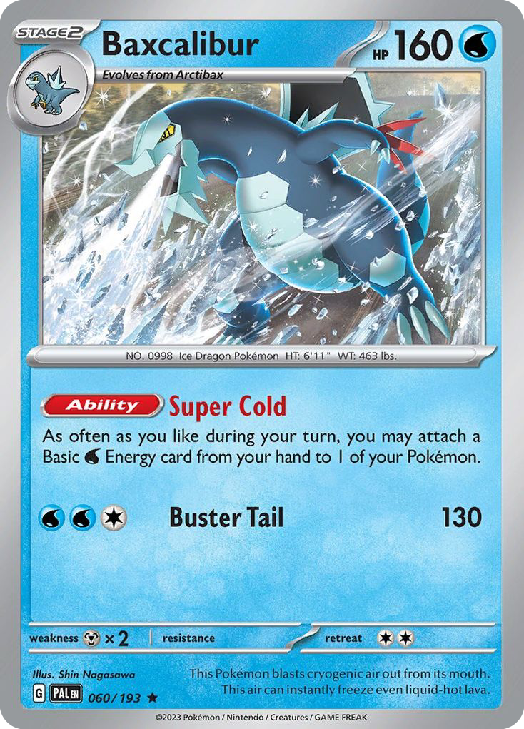Baxcalibur (060/193) (Theme Deck Exclusive) [Scarlet & Violet: Paldea Evolved] | Good Games Morley